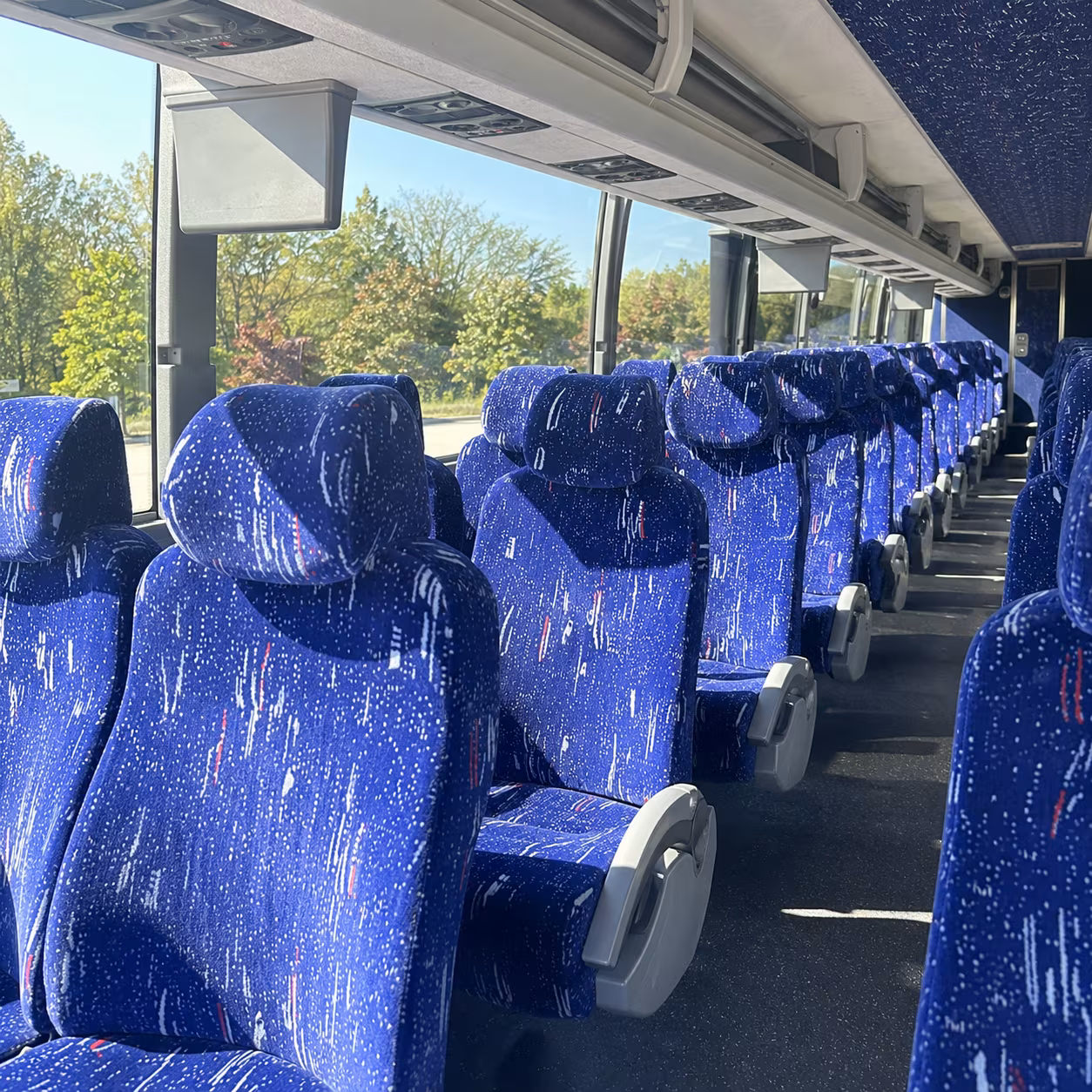 ofallon charter bus interior