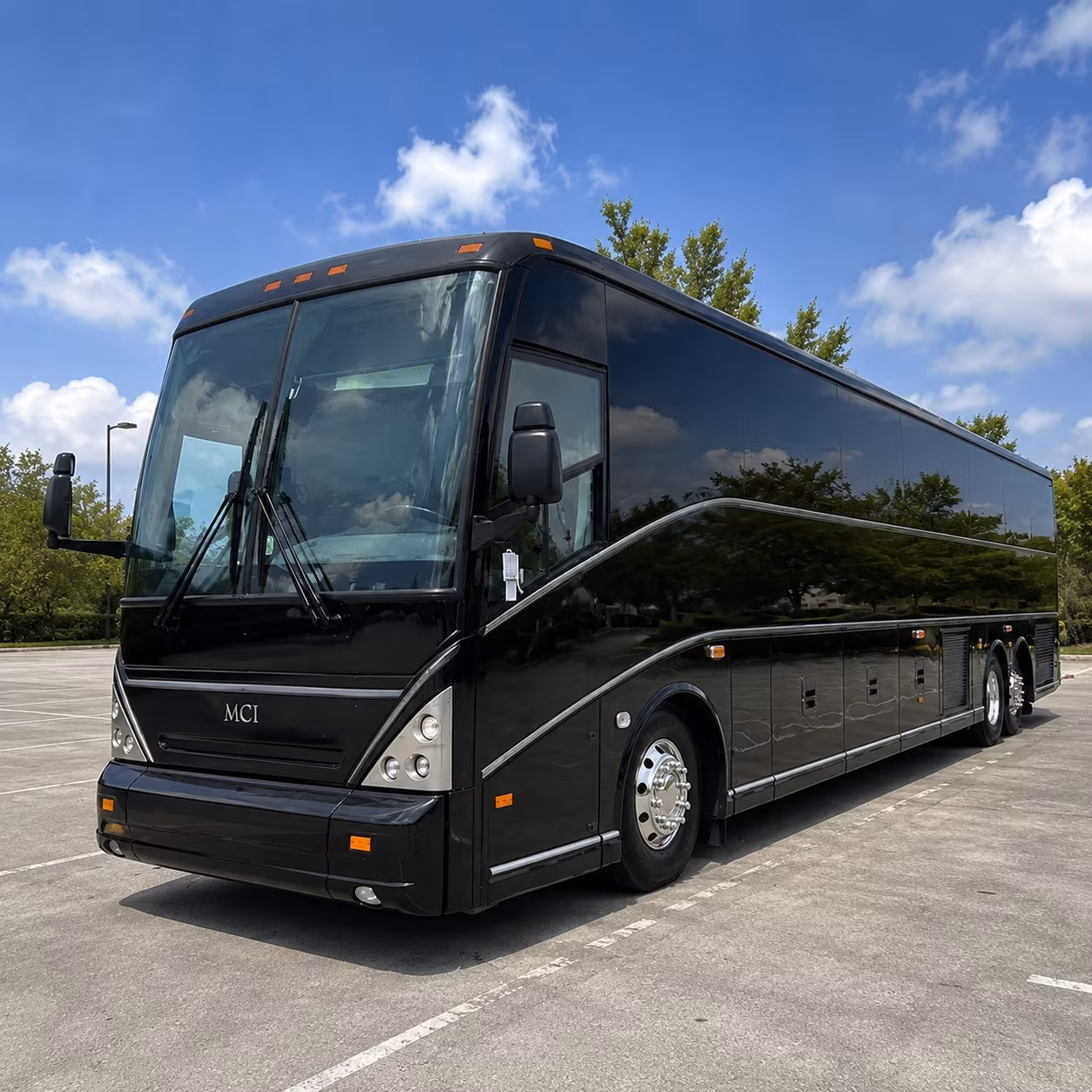 ofallon charter bus rental exterior