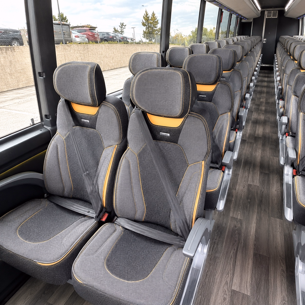 ofallon charter bus rental inside